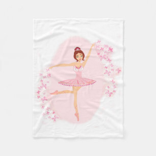 Polaire Belle couverture d'ouatine de ballerine