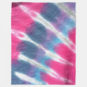 Polaire bleu argenté rose de couverture d'ouatine de