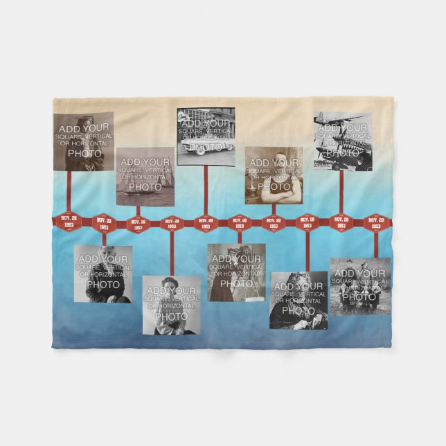 Polaire chronologies BG2 de couverture d'ouatine de (Devant (Horizontal))