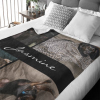 Collage de photos modernes | Couverture de chien e