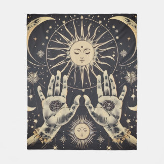 Polaire ✨ Cosmétique Harmonie Soleil & Lune Couverture pol
