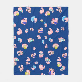 Polaire couverture axolotl 