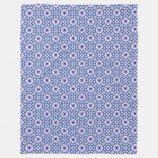 Polaire Couverture bleue de tuile d'Iznik