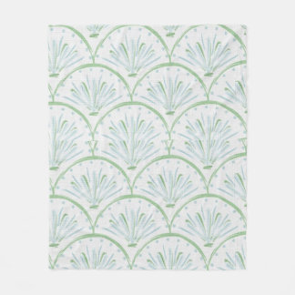 Polaire Couverture bleue et verte