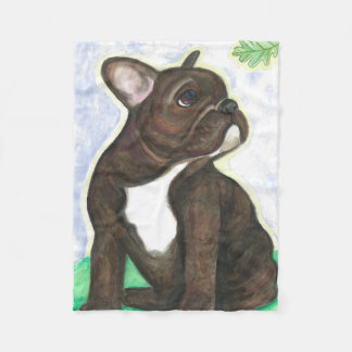 Polaire Couverture Brindle d'ouatine de chiot de