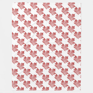 Polaire Couverture Canada Cool Canada Fleece Blanket