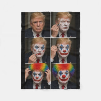 Polaire Couverture Clown Trump