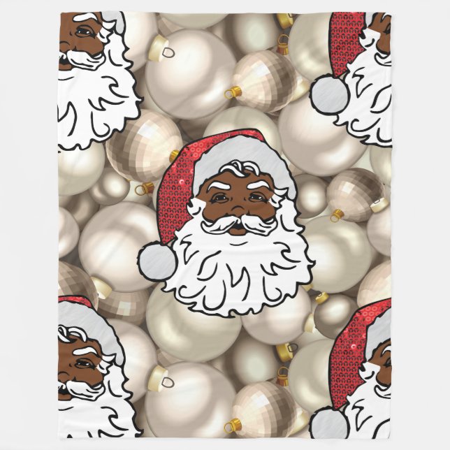 Polaire couverture d'afrique santa claus (Devant)