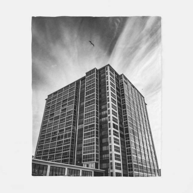 Polaire Couverture d'architecture moderne | Ensemble de co (Devant)