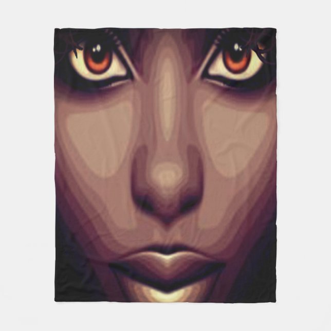 Polaire Couverture de beauté Brown (Devant)