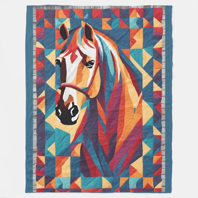 Polaire Couverture de cheval (Devant)