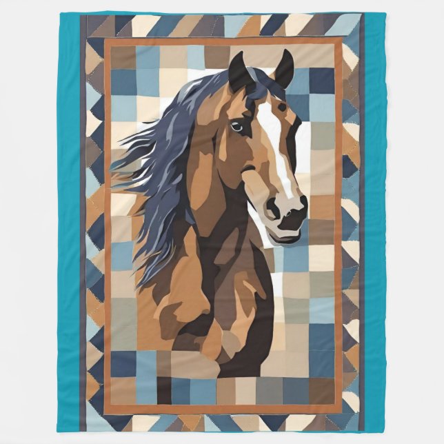 Polaire Couverture de cheval (Devant)