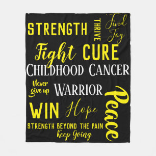Polaire Couverture de guerrier de Cancer d'enfance