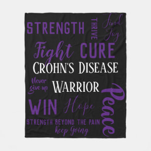 Polaire Couverture de guerrier de maladie de Crohn