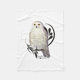 Polaire Couverture de hibou de Milou