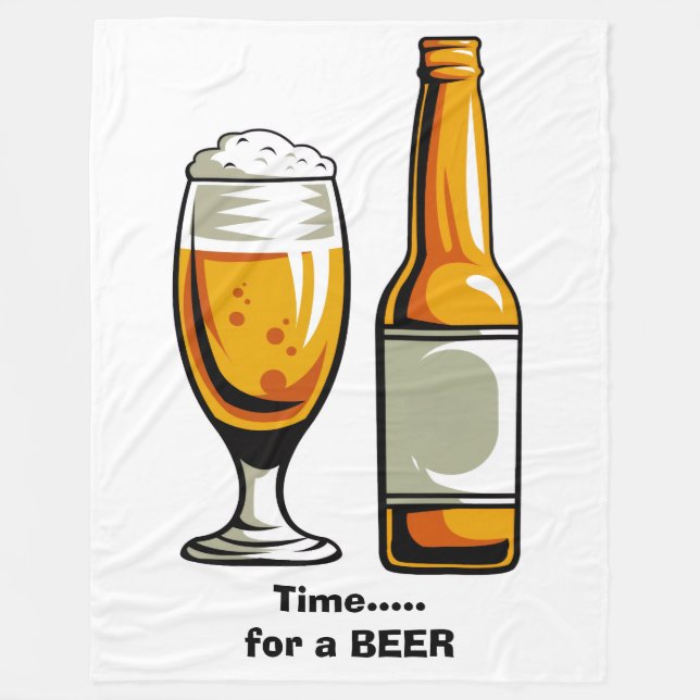 Polaire Couverture de la flotte de bière d'artisanat (Devant)