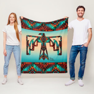 Polaire Couverture de la flotte de thunderbird Tribal