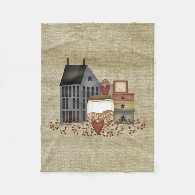 Polaire Couverture de la flotte de Whimsies de pays primit (Devant)