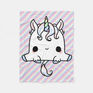 Polaire Couverture de licorne de Kawaii