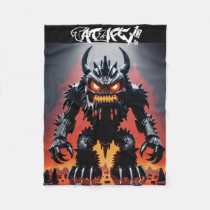 Polaire Couverture de monstre à bloc robotique