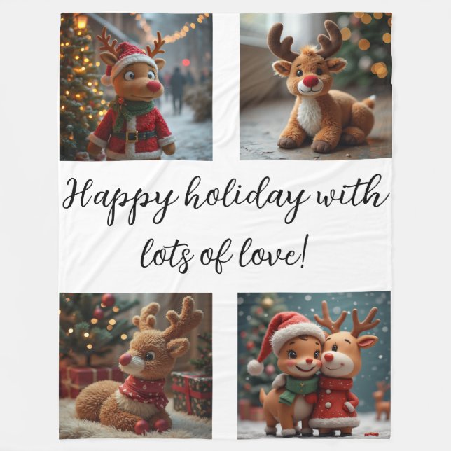 Polaire Couverture de Noël (Devant)