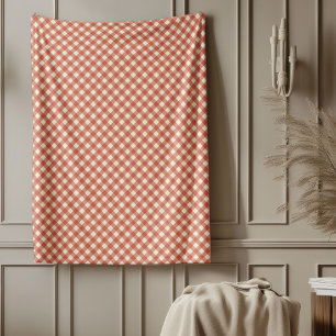 Polaire Couverture de Noël rouge vert Tartan Motif