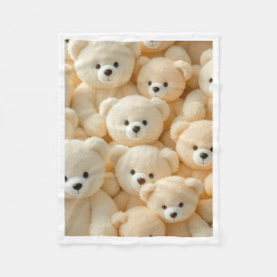 Polaire Couverture de nounours en peluche mignons
