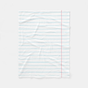 POLAIRE COUVERTURE DE PAPIER RAYÉE ORDONNÉE