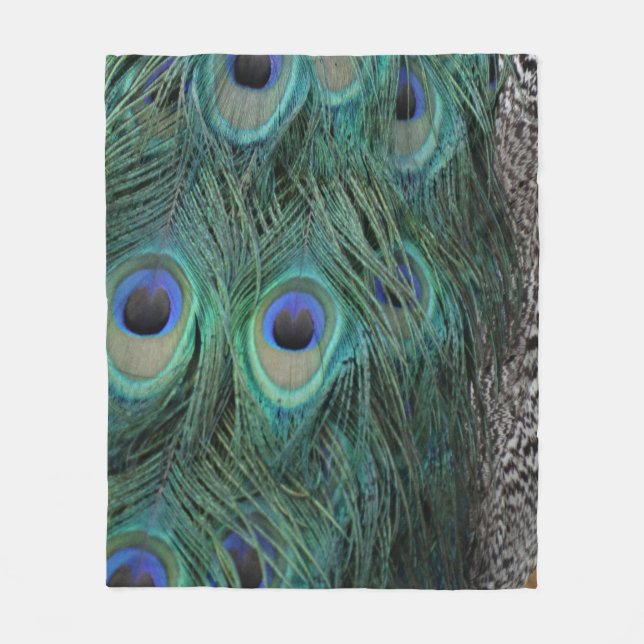Polaire Couverture de plume de paon (Devant)