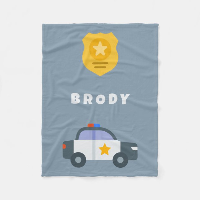 Polaire Couverture de police pour enfants - Couverture de  (Devant)