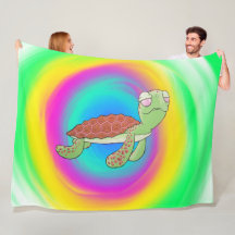 Couverture de tortue de mer grande