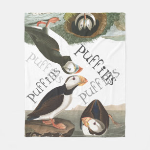 Polaire Couverture d'ouatine d'animaux de faune d'oiseaux