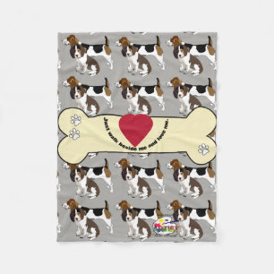 Polaire Couverture d'ouatine de beagle