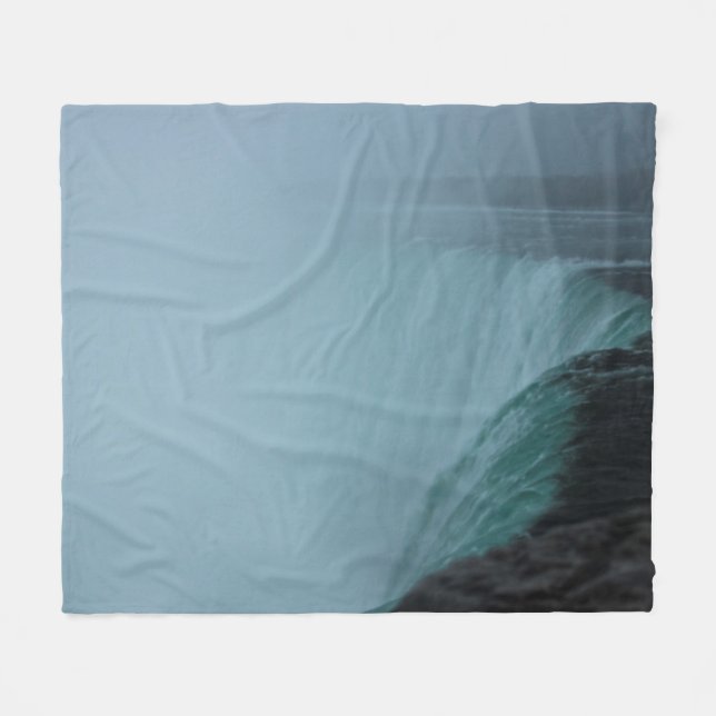 Polaire Couverture d'ouatine de chutes du Niagara (Devant (Horizontal))