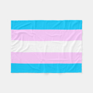 Polaire Couverture d'ouatine de drapeau de transsexuel