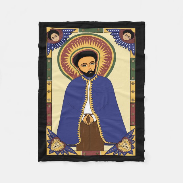 Polaire Couverture d'ouatine de Haile Selassie (Devant)