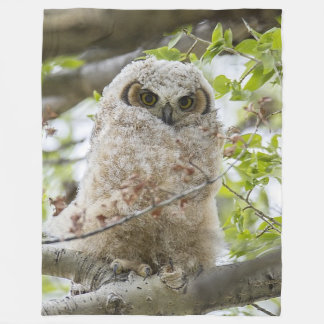 Polaire Couverture d'ouatine de hibou