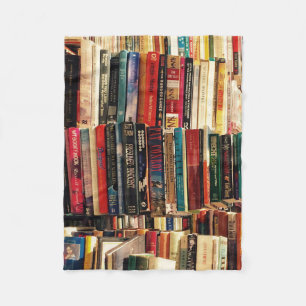 Polaire Couverture d'ouatine de livres