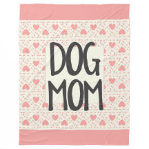 Couverture d'ouatine de maman de chien grande