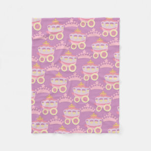 Polaire couverture d'ouatine de motif de princesse de