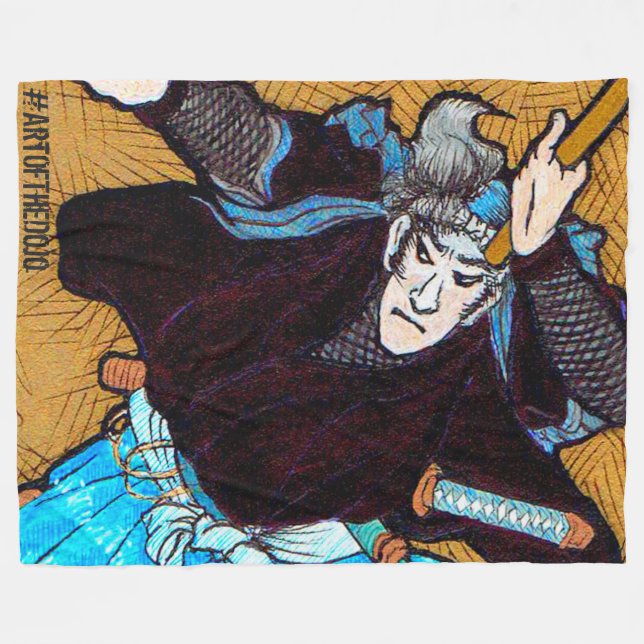 Polaire Couverture d'ouatine de Musashi (Devant (Horizontal))