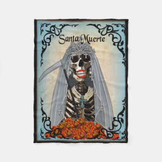 Polaire Couverture d'ouatine de Père Noël Muerte, petite