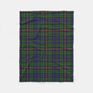 Polaire Couverture d'ouatine de plaid de tartan de clan