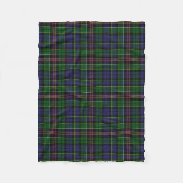 Polaire Couverture d'ouatine de plaid de tartan de clan (Devant)