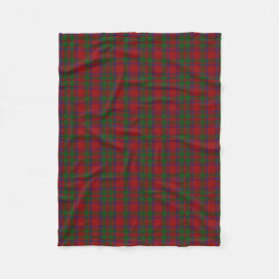 Polaire Couverture d'ouatine de plaid de tartan de clan de