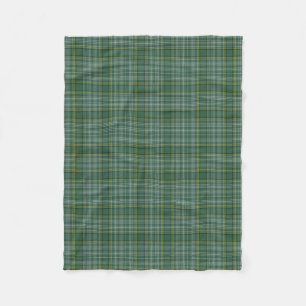 Polaire Couverture d'ouatine de plaid de tartan de clan de