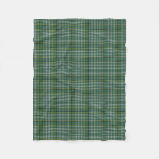 Polaire Couverture d'ouatine de plaid de tartan de clan de (Devant)
