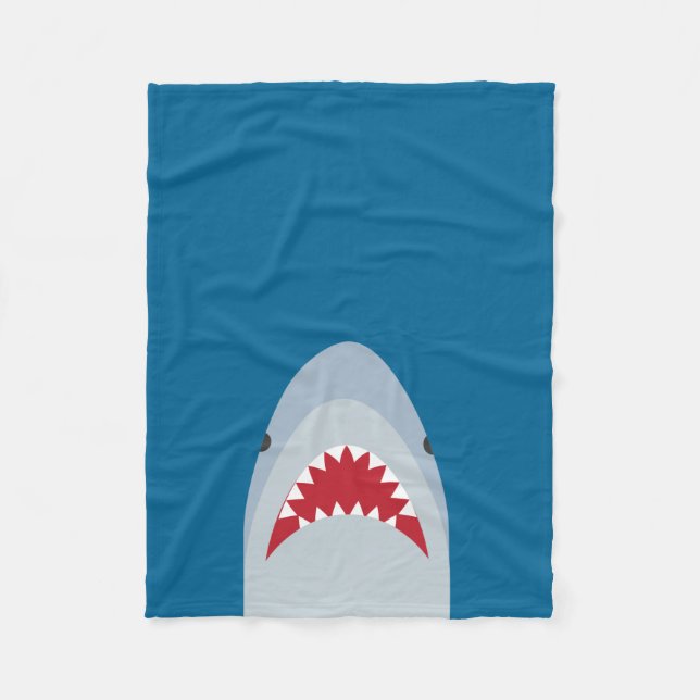 Polaire Couverture d'ouatine de requin (Devant)
