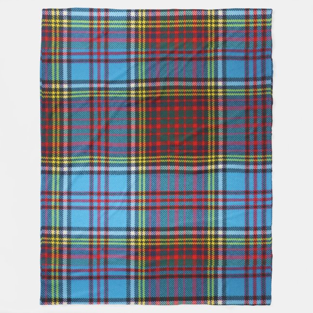 Polaire Couverture d'ouatine de tartan d'Anderson (Devant)