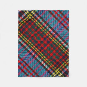 Polaire Couverture d'ouatine de tartan de clan d'Anderson